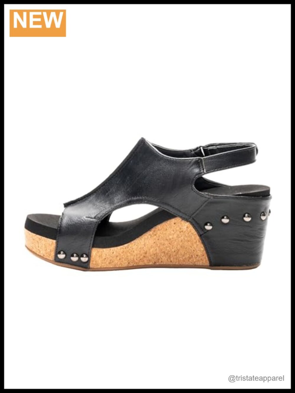 Corkys Women's Carley Wedge Sandals, 2.5 Inch Cork Platform Wedge, Faux